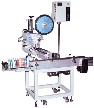Oval Products Top Labeling System SJC-1200 Made in Korea